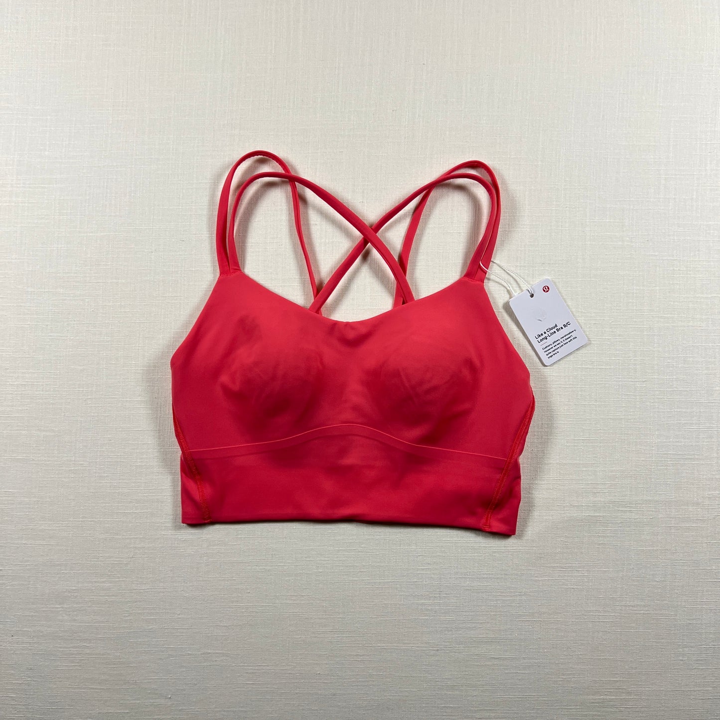 Lululemon Like a Cloud Bra Long Line *Light Support, B/C Cup - Glaze Pink - Size 4 (XS)