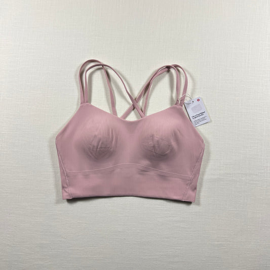Lululemon Like a Cloud Ribbed Longline Bra *Light Support, B/C Cup - Pink Haze - Size 8 (Medium)