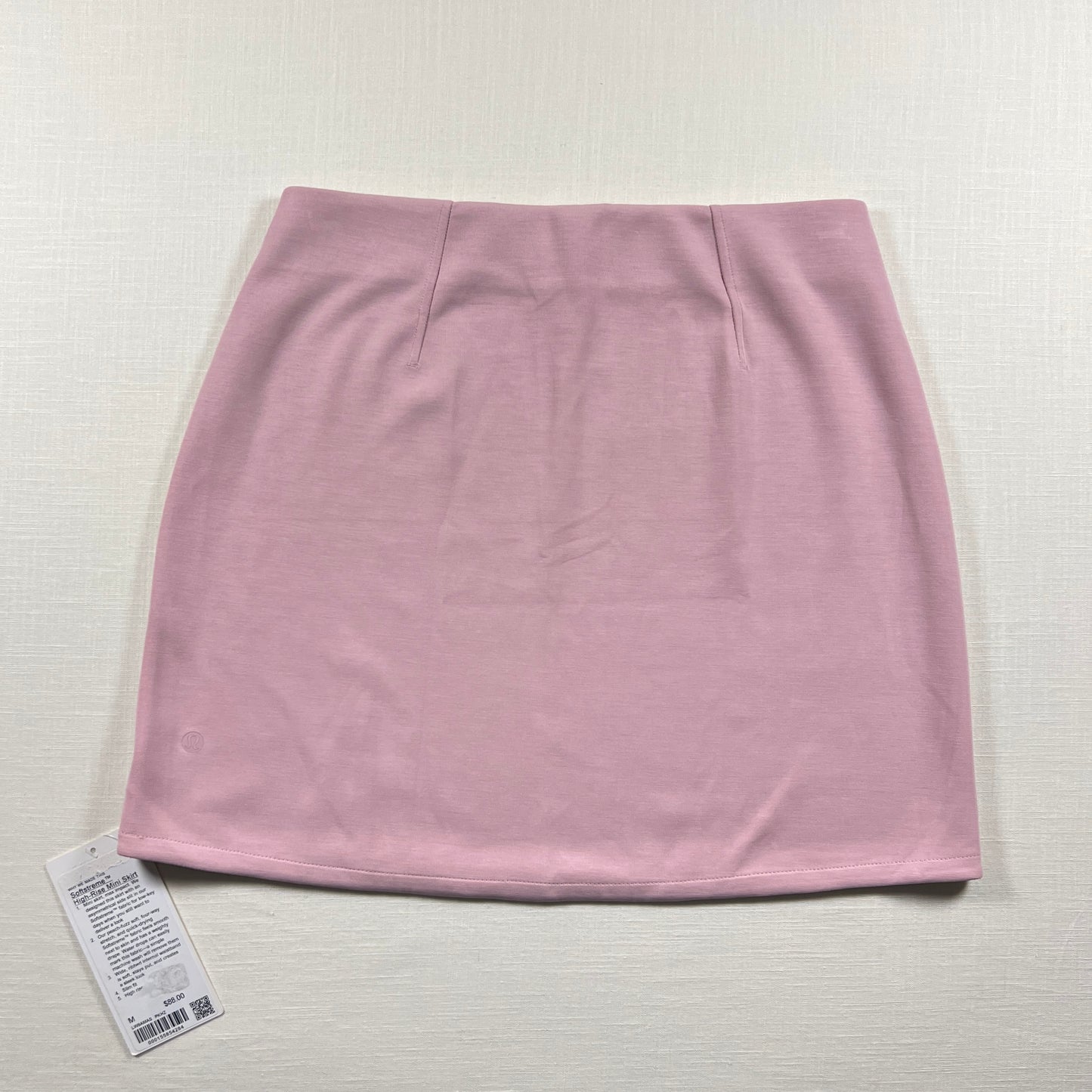 Lululemon Softstreme High-Rise Mini Skirt - Pink Haze - Size Medium