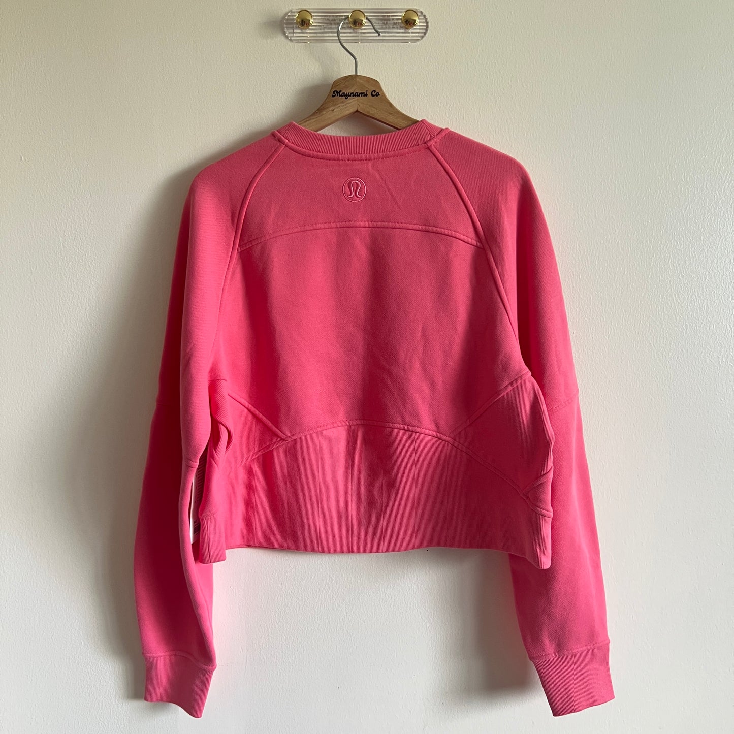 Lululemon Scuba Oversized Pullover *Wordmark - Sakura Pink - Size Medium/Large