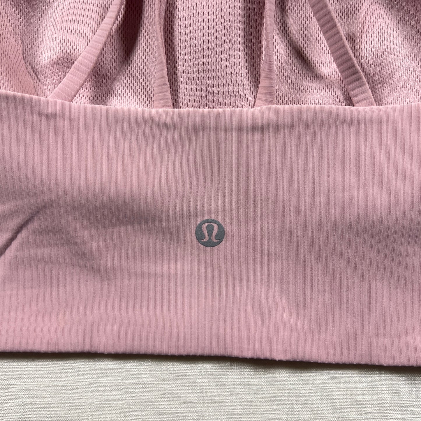 Lululemon Like a Cloud Ribbed Longline Bra *Light Support, B/C Cup - Pink Haze - Size 8 (Medium)