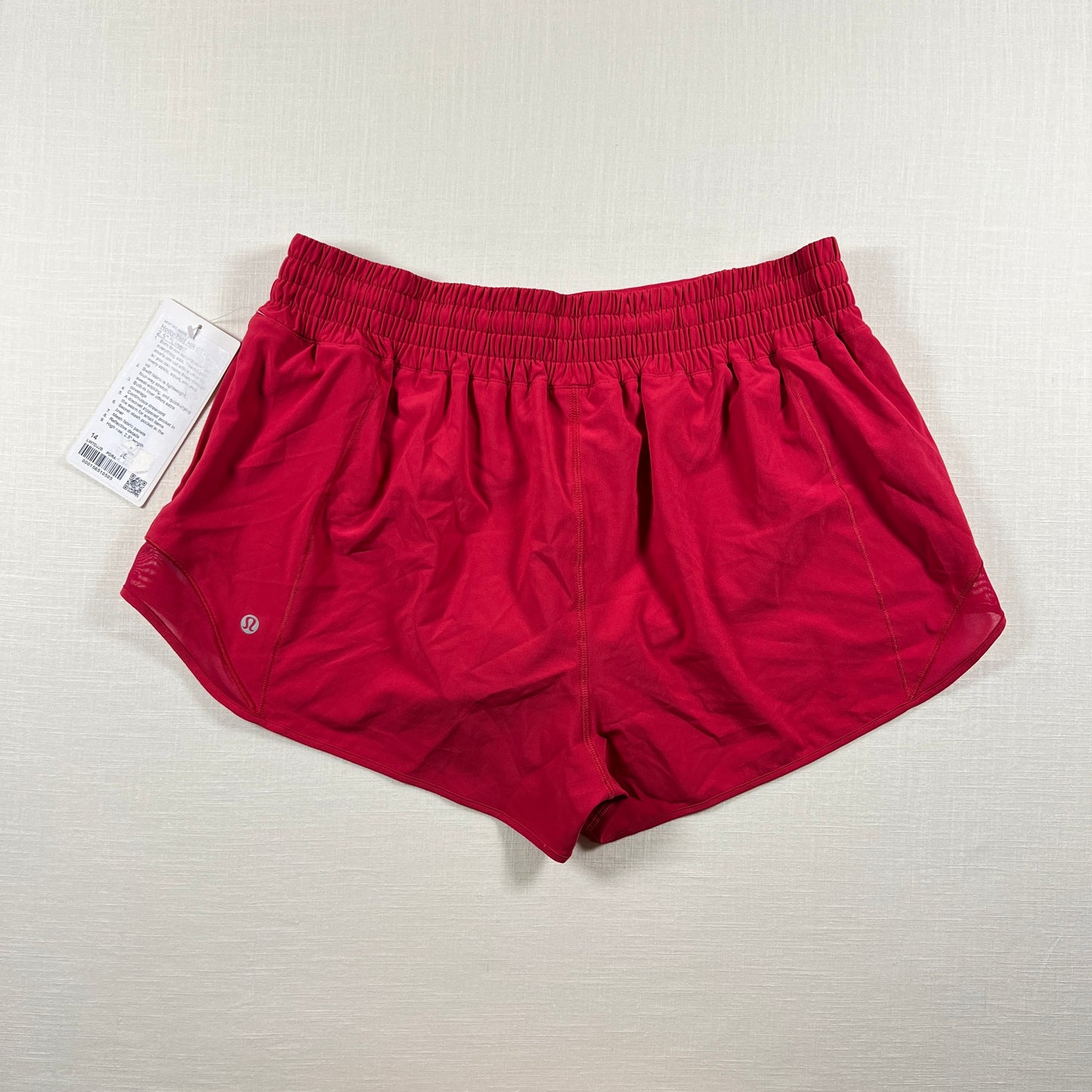 Lululemon Hotty Hot High-Rise Lined Short 2.5" - Pink Dragonfruit - Size 14 (XXL)