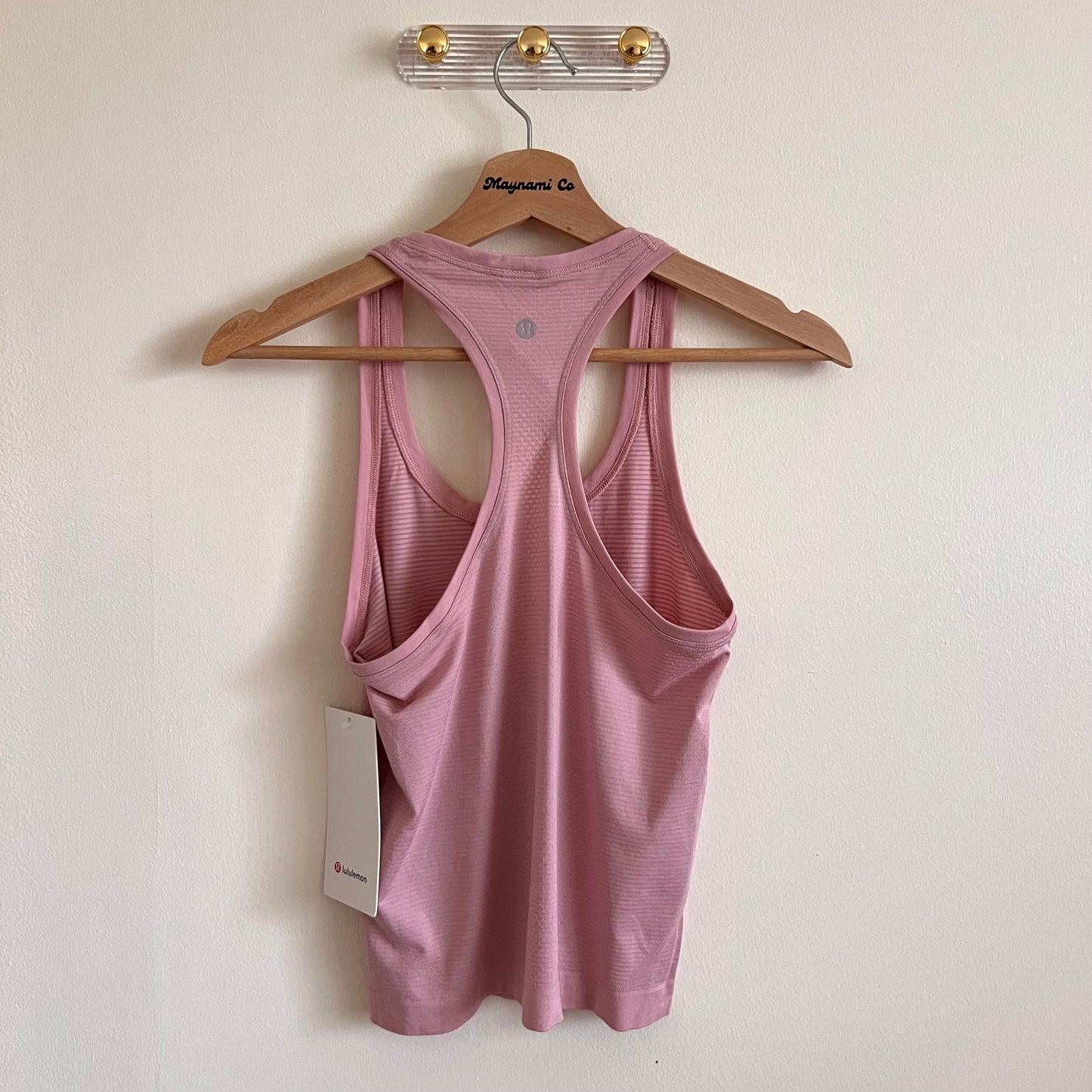 Lululemon Swiftly Tech Racerback Tank Race - Pink Haze/Pink Haze - Size 4 (XS)