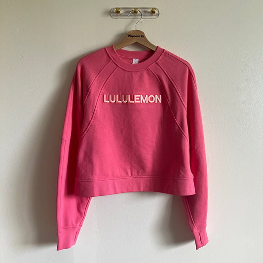 Lululemon Scuba Oversized Pullover *Wordmark - サクラピンク - サイズ M/L