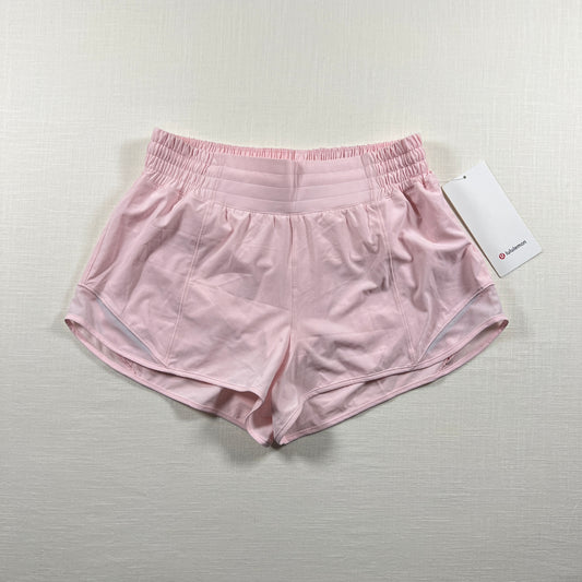 Lululemon Hotty Hot High-Rise Lined Short 2.5" - Strawberry Milkshake - Size 8 (Medium)