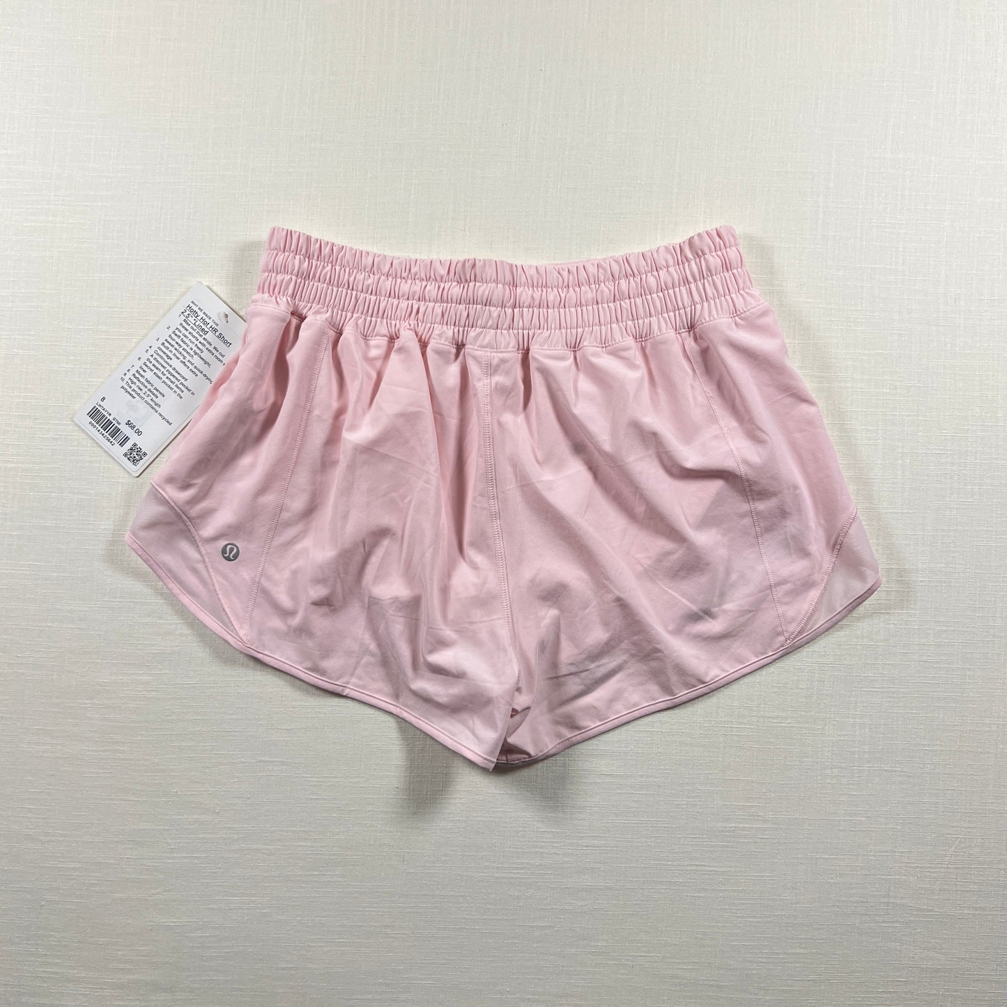 Lululemon Hotty Hot High-Rise Lined Short 2.5" - Strawberry Milkshake - Size 8 (Medium)