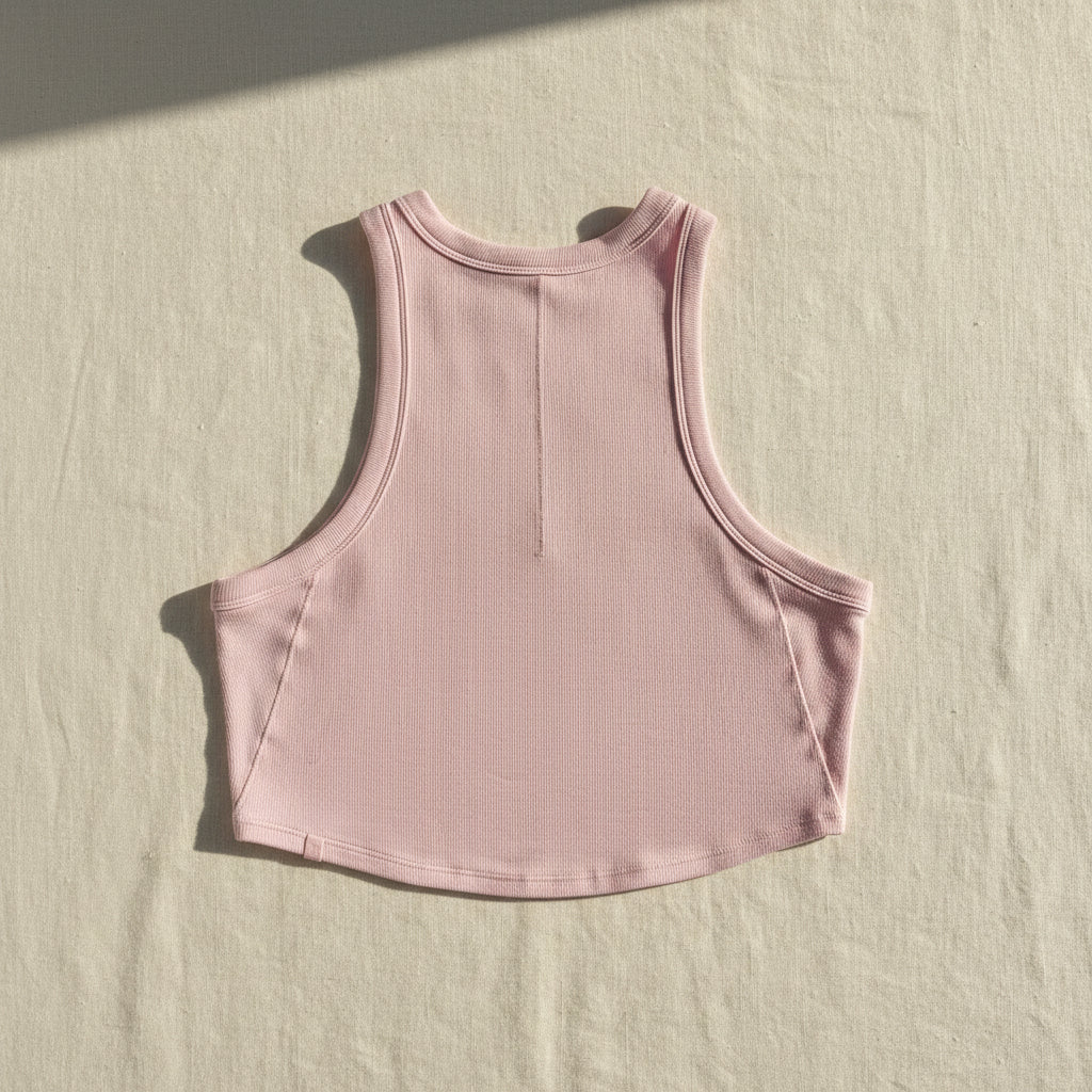 Lululemon Hold Tight Cropped Tank - Flush Pink - Size 10 (Large)
