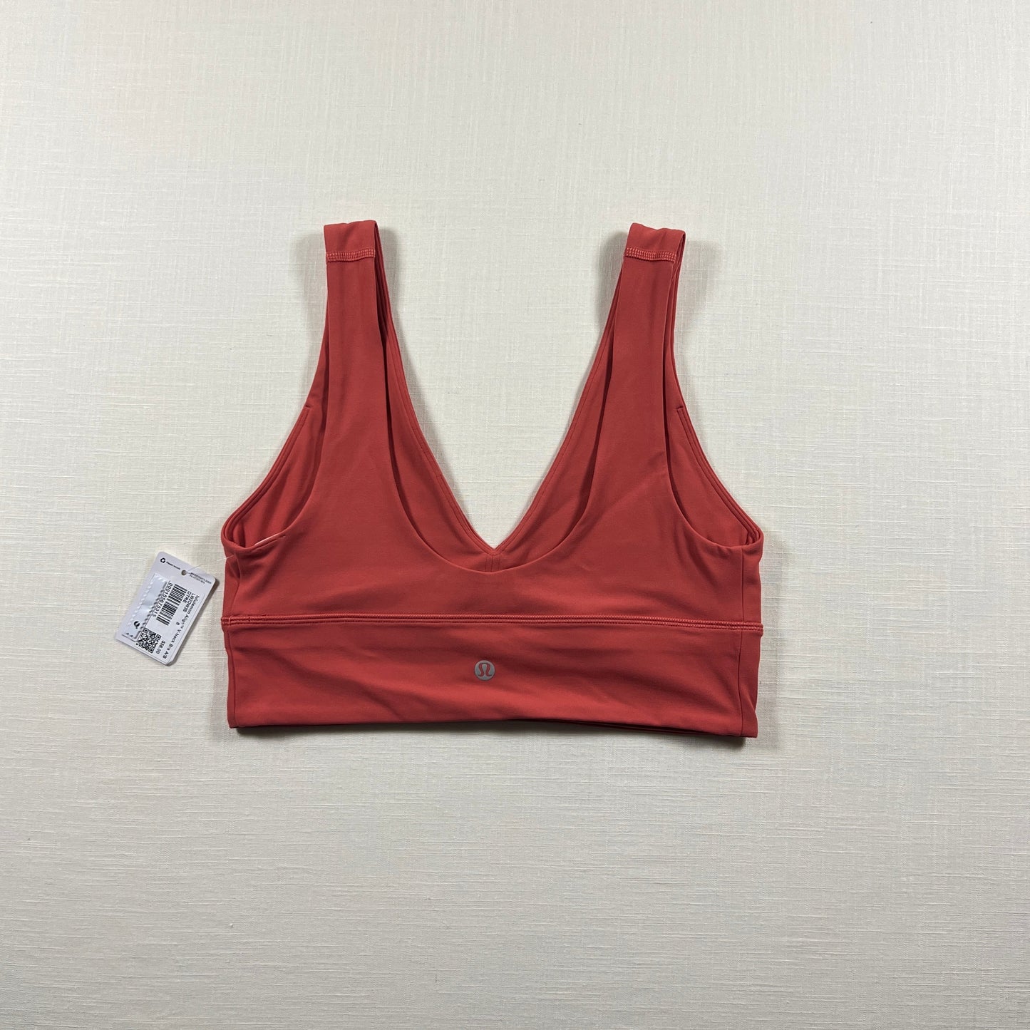 Align V-Neck Bra, A/B Cup - Desert Red - Size 8 (Medium)