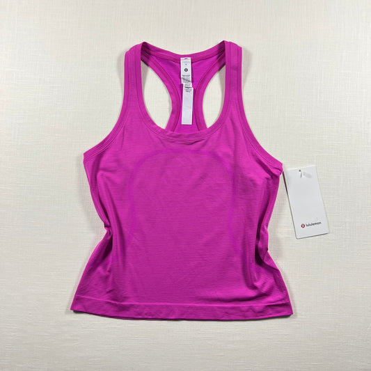 Lululemon Swiftly Tech Racerback Tank 2.0 *Race - Spandex Stripe Pow Pink/Sakura Pink - Size 6 (Small)