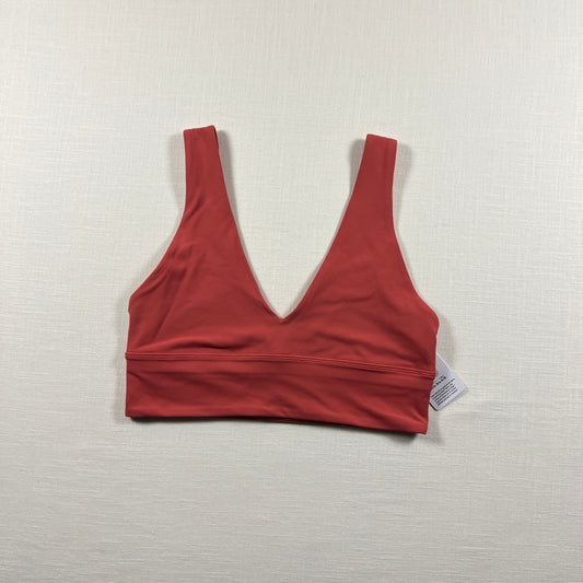 Align V-Neck Bra, A/B Cup - Desert Red - Size 8 (Medium)